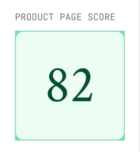 Product Page Score 88